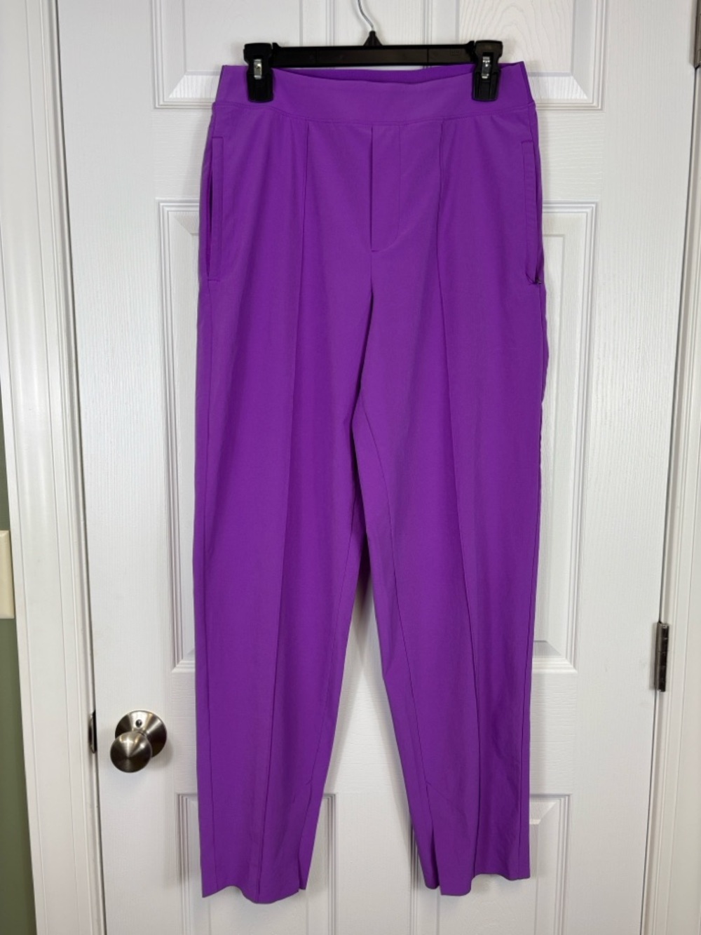 Athleta purple Vienna slim pant sz 6